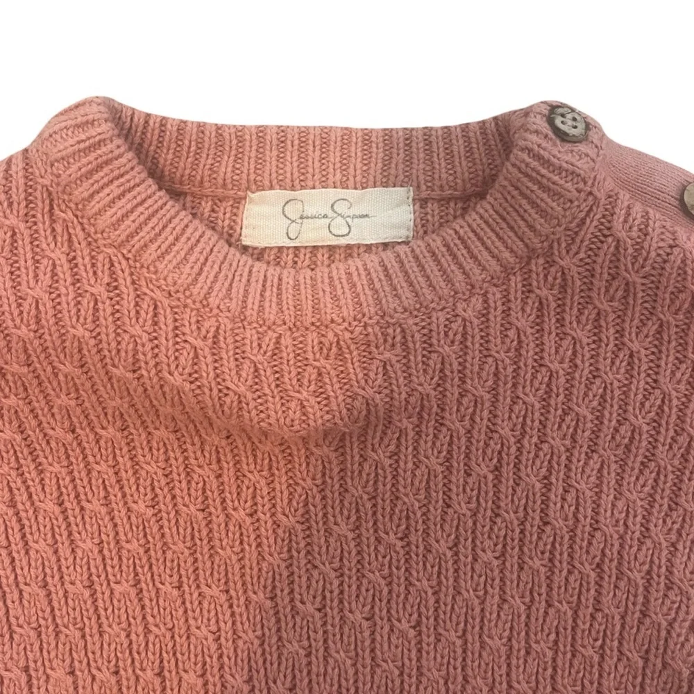Jessica Simpson Girls’ Pink Knit Sweater and Pants Set. Size:24M Good Condition